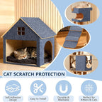 Cat Scratch Pad 78.7x15.8 Inch Self-Adhesive Trimmable Durable Cat Claws Furniture Protector for Couch Sofa Wall Door
