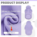 KOOLTAIL Dog Hoodie for Small Medium Dogs Cats, Soft&Warm Pet Sweater with Leash Hole and Pocket Boy Girl, Puppy Fall Winter Jacket Clothes, French Pitbull Cold Weather Coat Sweatshirt, Lavender XS