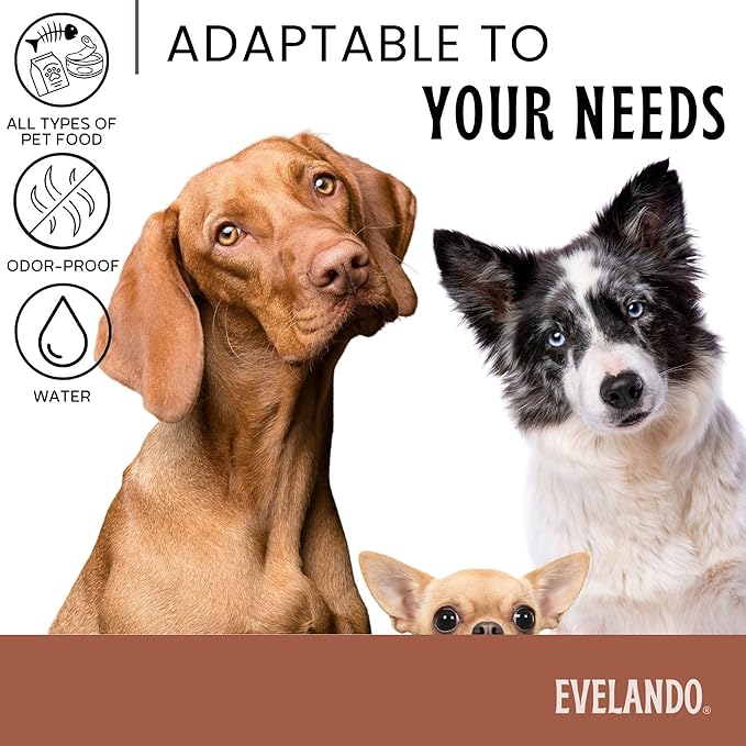 EVELANDO® 64 oz - 8 Cups Stainless Steel Dog Bowl – Triple-Insulated Pet Dish Keeps Water Cold & Food Warm – BPA-Free, Non-Slip Base – Durable & Elegant Feeding Bowl for Small & Medium Dogs & Cats