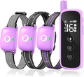 Dog Traning Collar - 2600FT Shock Collar for Dogs with Remote Control, IP68 Waterproof 3 Modes (Beep/Vibration/Shock) Ecollar, Security Lock for Large Medium Small Dogs, Purple