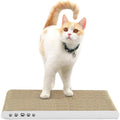 Cat Scratcher, Heavy Duty Scratch Pad, Durable Corrugated Cardboard Scratching Board for Indoor Cats, Double-Sided Usability, Recyclable, with Catnip