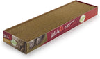 Petlinks Scratchers Choice Flat Corrugated Carboard Scratch Pad for Cats & Kittens, Catnip Infused & Reversible, Promotes Healthy Nail Growth - Brown, Single Wide