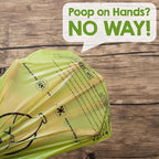 YORJA Dog Poop Bags Rolls with Dispenser & Holder, 510 Pet Waste Bags, 100% Leak Proof Extra Thick and Strong Corn Starch Blend