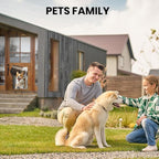 Dog Door,Pet Gate, Large Pet Gate, Suitable for Pets Weighing No More Than 110 Pounds, Can Be Installed On Indoor Or Outdoor Doors Or Walls