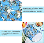 3 Pieces Small Dog Hawaiian Costume Puppy Halloween Cool T-Shirts Summer Clothes with Retro Sunglasses and Colorful Wreath Hawaiian Shirts Costume for Small to Medium Dogs Pet(Blue Series)