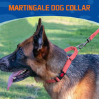 Kazazoo Martingale Collar for Dogs with Quick Release Buckle Adjustable Soft Durable Dog Collar for Small Medium Large No Pull Training Dog Collars-Pink S