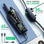 Shock Collar for Dogs - 4500FT Dog Training Collar with Remote, Waterproof e Collar with Flashlight, 4 Training Modes, Keypad Lock, Rechargeable Dog Shock Collar for Small Medium Large Dogs