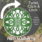 Screen Door Magnets Double Sided – Keep People, Kids, and Dogs from Running into The Screen Door - Robbins Aria Celtic