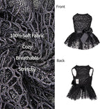 CuteBone Dog Birthday Dress Girl Puppy Skirt Tutu Cat Wedding Outfit Pet Party Clothes for Small Dogs Costume DD15XS
