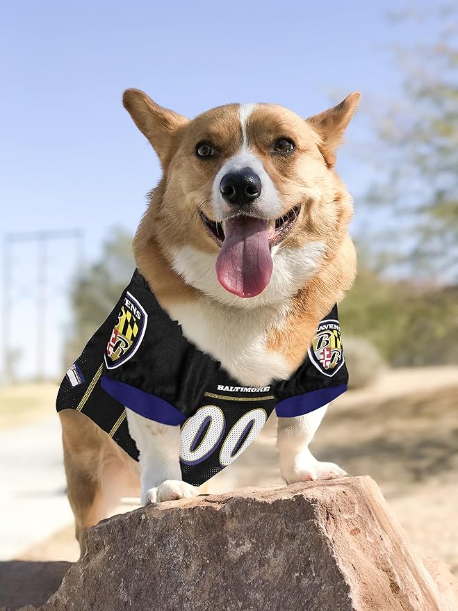 NFL BALTIMORE RAVENS DOG Jersey, X-Small