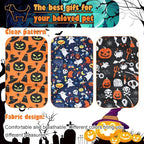 6 Pack Halloween Dog Clothes for Small Dogs, Soft and Breathable Puppy Kitten Dog Shirts for Pet Cats, Summer Dogs' T-Shirts Apparel Sleeveless Vests for Yorkies (Happy Halloween, X-Large)