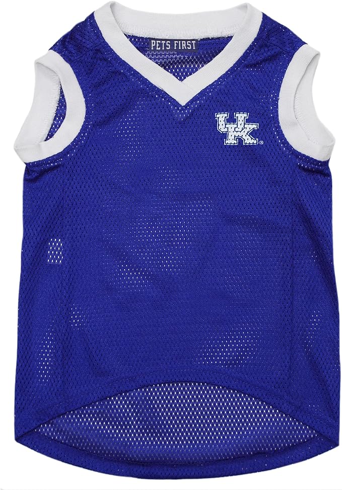 Pets First NCAA Basketball Pet Jersey KENTUCKY WILDCATS Dog Jersey, Small (KY-4020-SM)