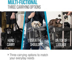 Sherpa Original Deluxe Travel Pet Carrier, Airline Approved & Guaranteed On Board - Black, Small