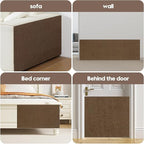 Couch Cat Scratch Protector 78.7"x15.8" – Adhesive Cat Scratch Pad, Cuttable Furniture Protector for Sofa Arms, Sides, Chair Backs & Bed Edges,Brown