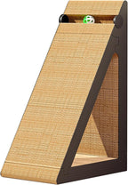Cat Scratcher Board for Wall and Couch, 22.44 x 14.56 x 11.41 Inch Corrugated Paper, Vertical Cat Scratching Post, Durable Scratch Pad for Claw Sharpening, Non-Shedding for Indoor Cats