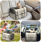 Cat Carrier Soft Airline Approved - Small Dog Travel Carrier Bag for Pets Up to 15Lbs, Breathable & Comfortable Pet Carrier for Cats & Small Dogs, TSA Approved for Airplane, Car, Camping, Vet Visits