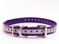 Replacement Strap for Garmin Collars - 3/4" Wide Ultra-Durable Dog E-Collar Replacement for Training, Bark, Shock, Electric, and GPS Collars - 28" Adjustable LengthGarmin (Reflective Purple)