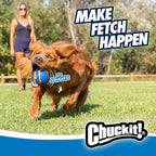 Chuckit Ultra Squeaker Dog Ball - Extra Large Bouncy and Squeaky Pet Toy for Dogs 100+ lbs - Floats on Water - Durable Rubber - Size XL - 3.5" Diameter - Pack of 1