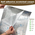 118'x15.8' Trimmable Cat Scratching Post Carpet Cover and Mat Cat Scratcher for Steps and Couch DIY Protector