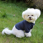 Fleece Lined Dog Coat with Detachable Hood and Detachable Hind Legs,Warm Puppy Jacket in Winter(Blue S)