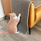 70.9"x 15.7" Thickened Extra Large Cat Wall Climbing Carpet with 10pcs Fixed Nails, Durable Cat Wall Furniture, Wall Scratcher, Scratching Post, Couch Sofa Protector, Gray