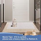 2PCS 3.6 Feet Cat Carpet Protector, Non-Slip Carpet Protector for Pets，Carpet Scratch Stopper from Scratching Carpet at Doorway