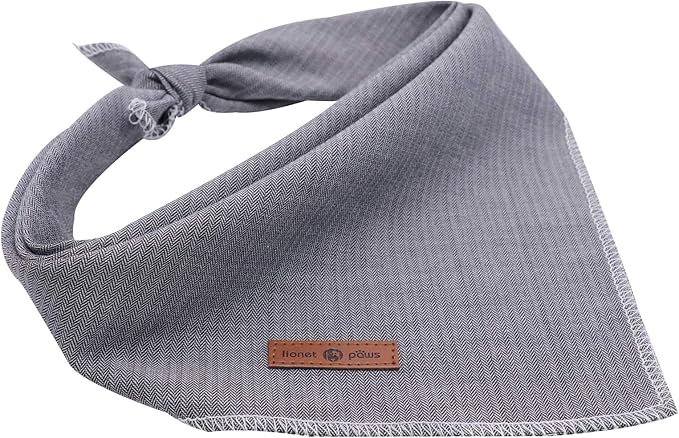 Lionet Paws Dog Bandana for Small Medium Large Dogs, Cat Dogs Kerchief Triangle Bibs Scarf for Girl or Boy