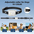 Dog Shock Collar - 3300 FT Remote Dog Training Collar, IP7 Waterproof, 4 Training Modes Lighting,Beep,Vibration,Safe Shock, Dual Channel E-Collar with Safety Lock for All Breeds (10-150 lbs)