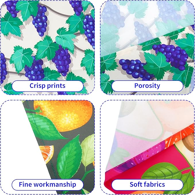 10PCS Dog Bandanas Summer Fruit for for Large Extral Large XL XXL Breed Pink Purple Yellow Blue Kerchief Triangle Bibs Head Scarves for Boys and Girls Grooming Costume