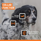 SportDOG FieldSentinel 1825 Remote Trainer with Bodyguard Health Alerts - Reliable Off-Leash Control - Adjustable Training Collar - Quick Charge Collar - 1-Mile Range - Black