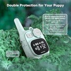 PATPET Dog Training Collar - IPX7 Waterproof Static Collar for 8-100lbs Small Medium Large Dogs, 1800ft Rechargeable Dog Trainer, 3 Safe Modes, Blue