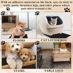 9 Pcs Dog Nail File Scratcher Self-Adhesive Replacement Sandpaper for Dog Scratch Pad Nail Files for Pet Manicure & Pedicure, Litter Box, Furniture or Any Flat Surface (9.2''x11.2'')
