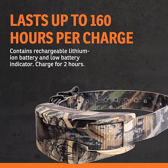 SportDOG WetlandHunter 1825X Add-A-Dog Collar - Expand Your Training System - Waterproof Static Shock Collar - Quick Charge - Realtree Max-5 Camo
