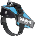 Julius-K9, 16IDC-AM-1, IDC Powerharness, Dog Harness, Size: 1, Aquamarine