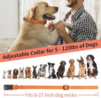 PaiPaitek No Shock Dog Training Collar for 2 Dogs – 3300ft Remote, Waterproof Vibration Collar for 2 Dogs, Humane Vibration & Beep, 5-120 lbs