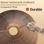 2 Pack Magic Organ Cat Scratcher Board with 4 Bell Ball, Cat Ball Adventure The Ultimate Interactive Mental Physical Exercise for Indoor Cats Toy