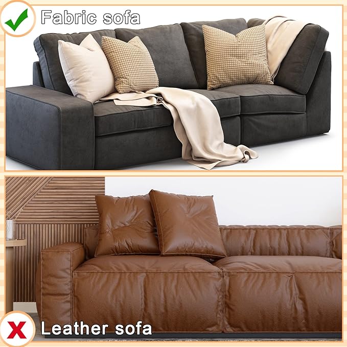 Newwiee 2 Pcs Cat Scratch Furniture Protector Mat Sofa Couch Protector for Cats Pet Scratching Pads for Couch, Sofa, Chair, Easy Installation(19.7 x 31.5 Inch)