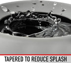 Franklin Pet Supply Co. Spill Proof Pet Bowl - No Splash Travel Water + Food Dish for Dogs + Cats - Portable - 16 oz. - BPA Free