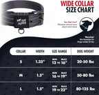 Tuff Pupper Heavy Duty Tactical Dog Collar | 1.25" Wide Ballistic Nylon | Reflective Stitching | Integrated ID Tag Holder | Stainless Steel Buckle | Padded Lining | Small & Medium Dogs (Black, Small)