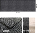 Furniture Pet Protectors Sofa Protector for Cats Couch Corner Protectors for Cat Scratch Furniture Protector Corner Grey 15.8"×78.7"