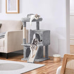 Topeakmart 36in Cat Tree Kittens House Condos for Cat Activity Center Play House