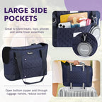 Pawaboo Dog Purse Carrier for Small Dogs with Pocket, Lightweight Dogs and Puppies Tote Bag Carrier, Dog Carriers Soft Sided for Puppy Cat Rabbit, Shopping Travel Puppy Carriers Under 11 LBS,Navy Blue