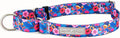 Lucky Love Dog Martingale Dog Collar - Adjustable, No-Slip, Durable, & Soft Webbing Collar for Male and Female Dogs Ideal for Training & Walking - Zuzu, Large