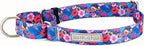 Lucky Love Dog Martingale Dog Collar - Adjustable, No-Slip, Durable, & Soft Webbing Collar for Male and Female Dogs Ideal for Training & Walking - Zuzu, Large