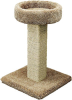 Prestige Cat Trees Brown Solid Wood Cat Scratching Post and Sleeper, Large
