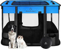 40x32x24 Inches Dog Playpen,Pet Playpen,Foldable Puppy Cat Playpen,Portable Exercise Kennel Tent Crate,Water-Resistant Breathable Shade Cover,Indoor Outdoor Travel Camping Use for Small Animals(L)