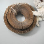 Kitty Kurlz Cat Toys, Cat Scratcher Magic Organ Cat Scratcher with Bell Ball, Reversible Infinity Cardboard Scratcher, The Ultimate Interactive Cats Scratching Board for Indoor