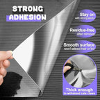 [Thicken Vinyl] Cat Scratch Furniture Protector, 162"x15" Couch Protector from Cat Claws, Single-Sided Sticky Anti Scratch Furniture Protector,Extended Size Protects More Furniture+50 Fixing