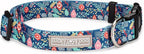 Lucky Love Dog - Adjustable Dog Collar with Easy Click Buckle for Medium Dogs, Durable, & Comfortable for Male & Female Dogs, Pet Collar for Puppies & Adult Ones - Sweet Holiday, Medium