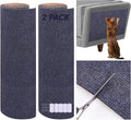 2 Pack Cat Scratch Furniture Protector Trimmable DIY Climbing Scratching for Indoor Couch Protector from Cat Claws, Walls and Tower Replacement (Grey, 15.7’‘ x 78.7'')